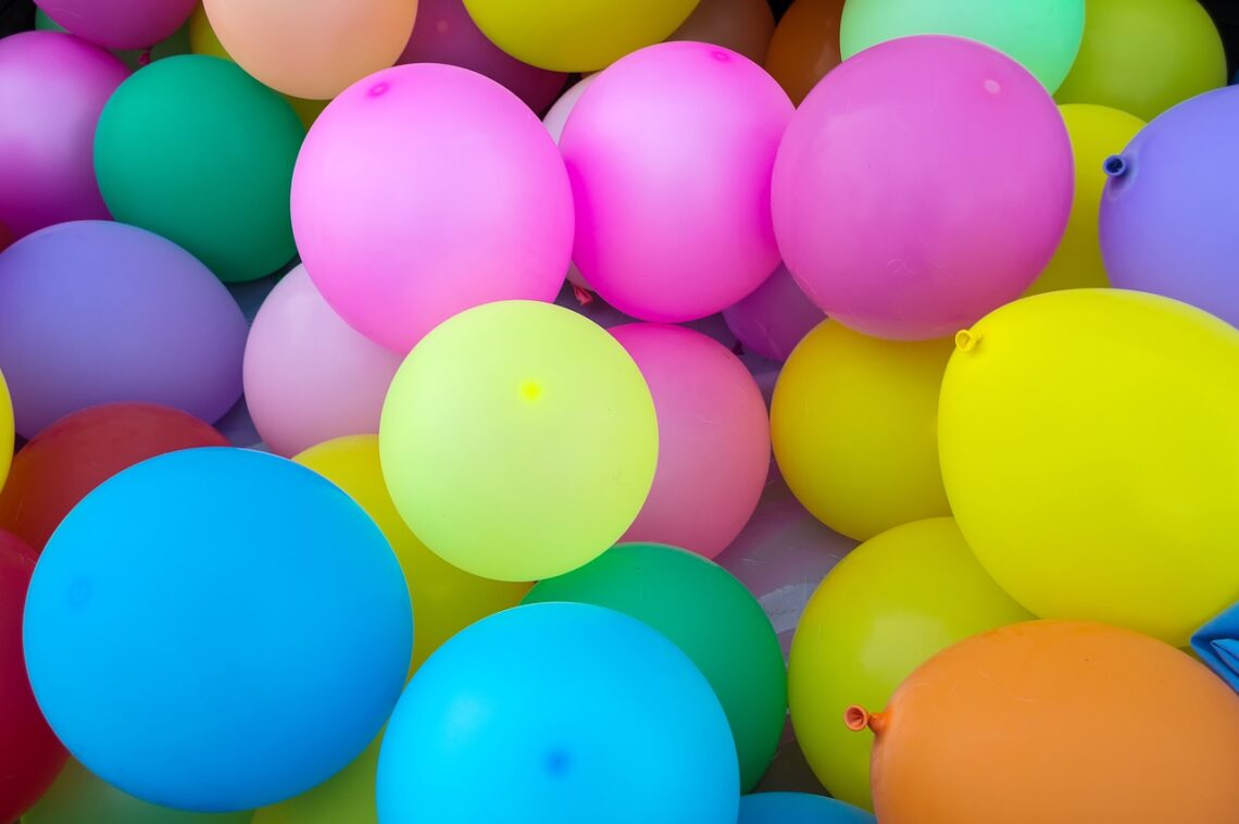 balloons, colorful, multicolored
